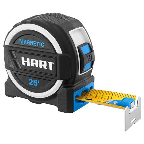 Hart Foot Pro Grade Tape Measure Fraction Markings Walmart Com