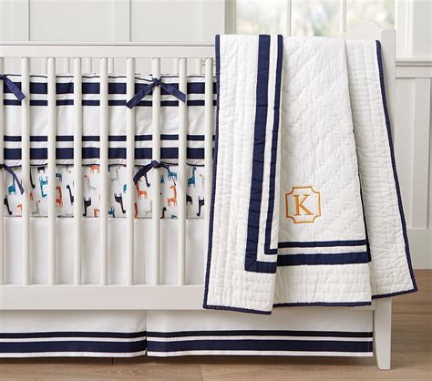 My pottery barn sky blue duvet cover completely faded and has been washed once. Harper Nursery Bedding Collection - Navy | Pottery Barn ...