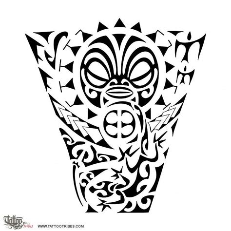 Tattoo Of Tiki Figure Protection Tattoo Custom Tattoo Designs On