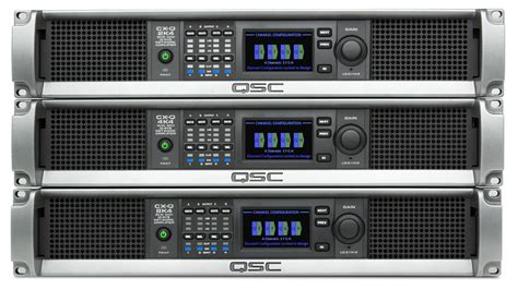 Qsc Intros Cx Q Series Amplifiers For Q Sys Ecosystem Avnetwork