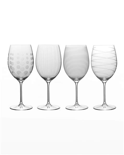 Mikasa Cheers Stemless Wine Glasses Set Of 4 Neiman Marcus