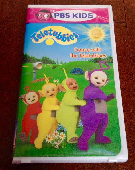 Teletubbies Vhs Video Tape Dance With The Teletubbies Pbs Kids Movie