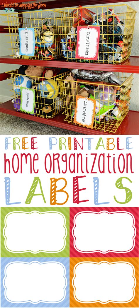 Free Printable Home Organization Labels