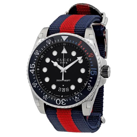 Gucci Ya136210 Dive Mens Quartz Watch