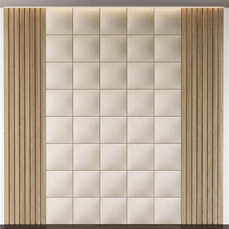 3d Model Wall Panel 3d Model Vr Ar Low Poly Cgtrader