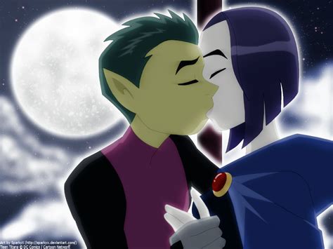 Beast Boy And Raven Teen Titans Wallpaper 12052247