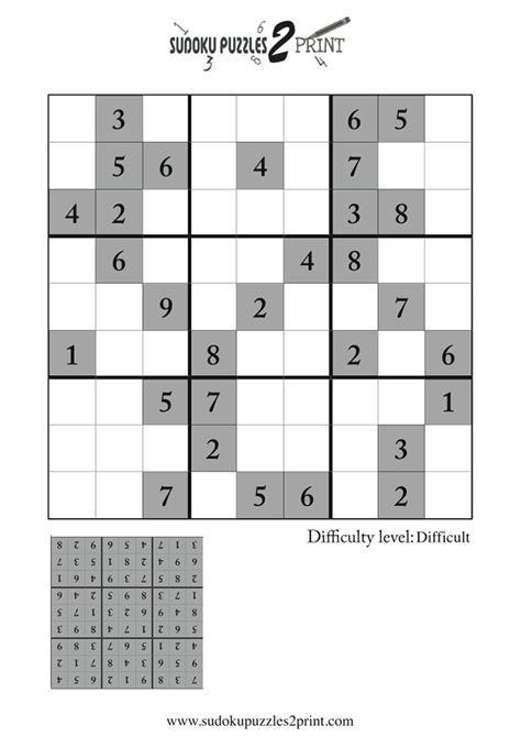 If you want to get better at solving sudoku puzzles, these tips and. Featured Sudoku Puzzle to Print 3