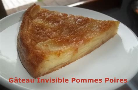 Un Tour Rapide en Cuisine 171 Gâteau Invisible Pommes Poires Mes