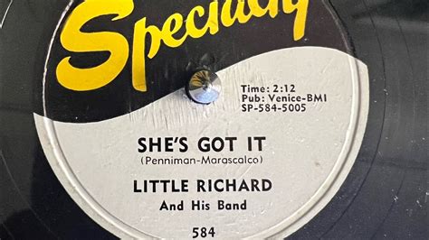 Little Richard She Got It 78rpm Youtube
