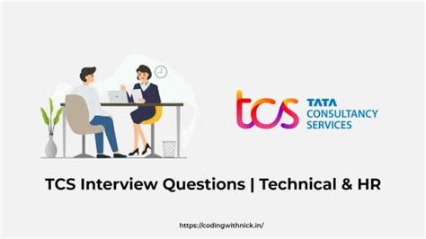 Tcs Interview Questions Technical Hr Coding With Nick