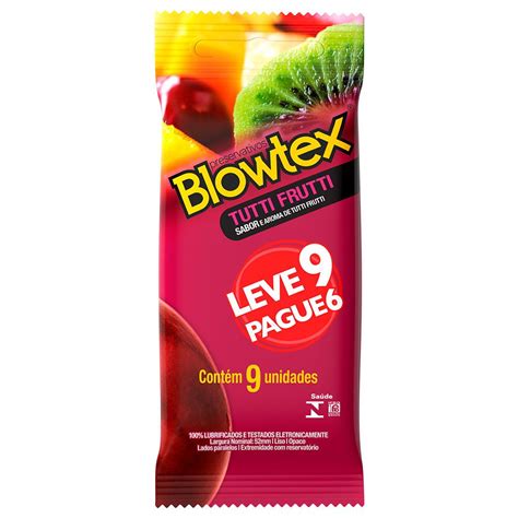 Liby Sex Shop Preservativo Sabor Tutti Frutti Leve 9 Pague 6