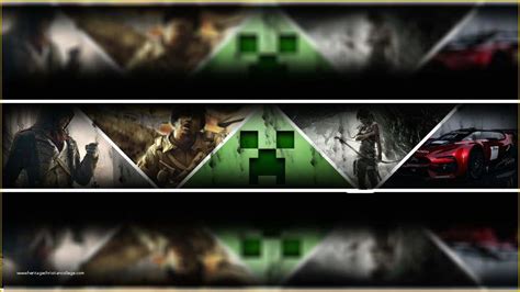 Free Youtube Gaming Banner Template Of Top Gaming Banner Youtube