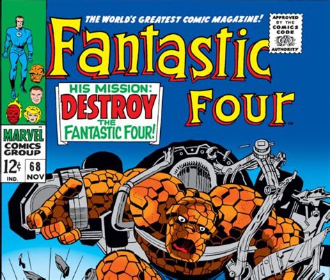 Fantastic Four 1961 68 Comic Issues Marvel