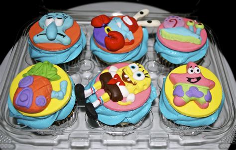 Sponge Bob Cupcakes Sponge Bob Cupcakes Cake Desserts