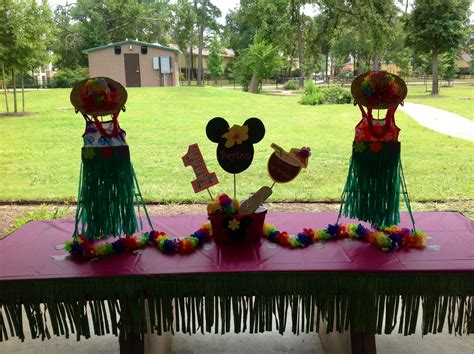 Check spelling or type a new query. Minnie Mouse Hawaiian Luau 1st Birthday Party Decorations ...