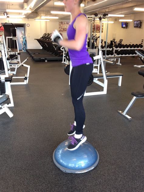 bosu jump squat b gym gyms personal trainer personal tr… flickr