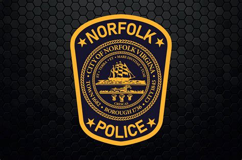 Norfolk Police Department Patch Logo Decal Emblem Crest Etsy