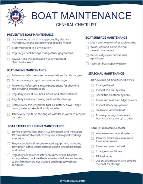 Boat Maintenance Tips For Safe Boating Drive A Boat Usa
