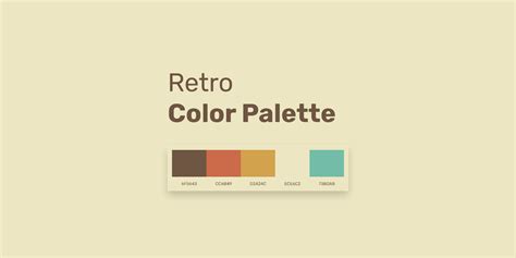 Retro Color Palette Figma