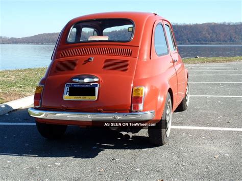 1970 Fiat 500l, 500 Series, Licensed And Inspected,