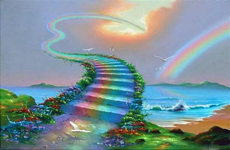 Rainbow bridge is a famous poem about what happens to pets after they die. The Rainbow Bridge: Pet Poem and Meaning | I Loved My Pet Blog