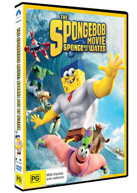 Win 1 Of 10 Spongebob The Movie Sponge Out Of Water Dvds Mums Lounge