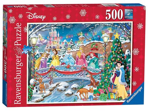 Buy Ravensburger Disney Princess Christmas Puzzle 500pc