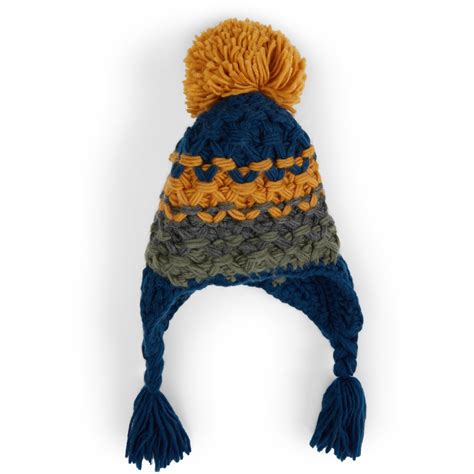 No matter you want cable or not. K-D Kids Knit Trapper Hat - Blue | BIG W
