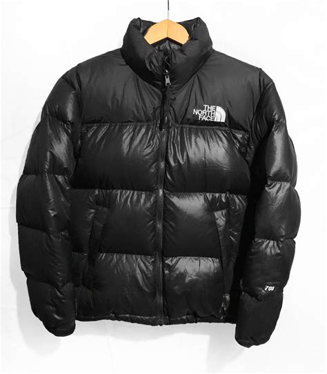 The North Face 700 Nuptse Down Puffer Jacket Size Ml Black Etsy
