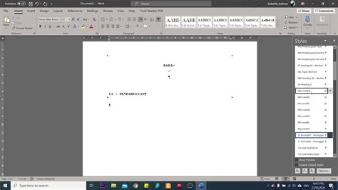 Panduan penulisan tesis gaya ukm (edisi semak). Ep7# Tutorial cara install/menggunakan TEMPLATE GAYA UKM ...