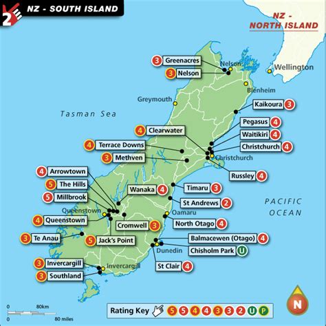 Table of contents show why road trip in new zealand's south island south island road trip route #1: Map Of New Zealand South Island - HolidayMapQ.com