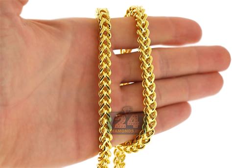 We did not find results for: Heavy 14K Yellow Gold Franco Hollow Link Mens Chain 7 mm