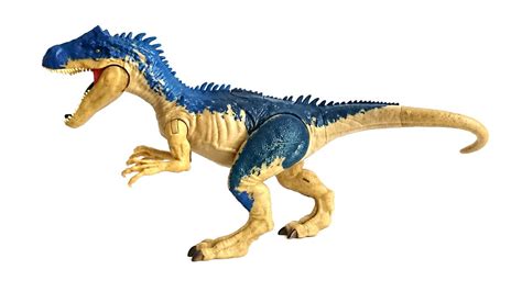 Jurassic World Dino Rivals 2019 Mattel Dual Attack Gdt38 Battle At Big Rock Allosaurus Ggx96 A
