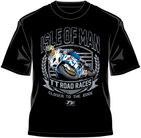 Tt 2014 Iom Tt Road Races Silver Bike T Shirt Black Isle Of Man Tt Shop