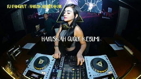 DJ SLOW DANGDUT//HARUSKAH BERAKHIR - YouTube