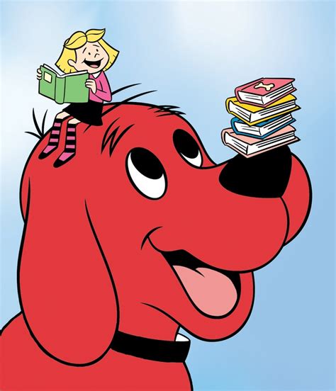 Meet clifford and emily elizabeth in the original clifford book! Clifford and Emily Elizabeth love reading! | Clifford the ...