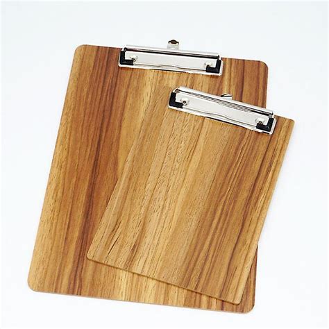A4a5 Portable Hard Wooden Writing Clipboard For Officeschool Fruugo Uk