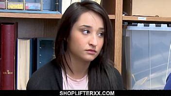 Cute Teenie Shoplyfter Picked Up And Smashed By Security Isabella Nice Shoplyfter Shop