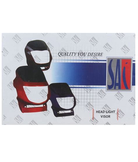 Type:front headlight visor fairing color:black size:30*28cm/11.81*11.02in placement on vehicle:front fitment:for honda crf crf250l crf250m 2. Sai SAI-185 Headlight Visor with Glass for Honda CB ...