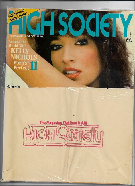 Vintage June High Society Kelly Nichols The Magazine That Does Etsy