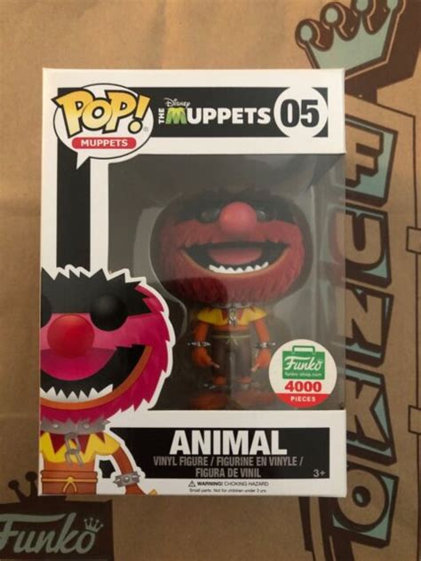 Funko Pop Disney The Muppets Animal 05 Flocked Funko Shop Le 4000 Pcs