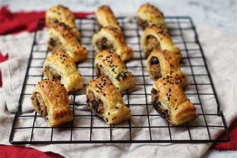 Vegan Chestnut And Cranberry Sausage Rolls Supper In The Suburbs