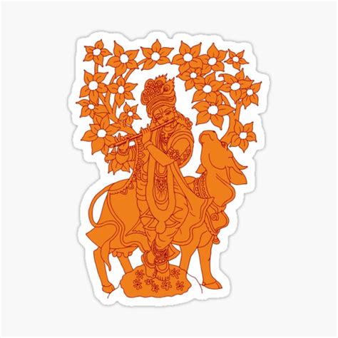 Presentations, flyers, business cards, theme parties, presentation folders, magnets and booklets. Govinda Stickers | Redbubble