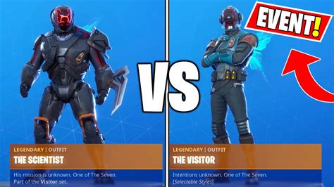Even though there are seven members in this group, only four are currently known. *NEW* Fortnite "Scientist VS Visitor" SEASON X LIVE EVENT ...