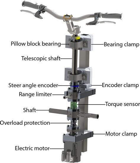 Steering Column And Shaft Assembly Exported From Solidworks 2016