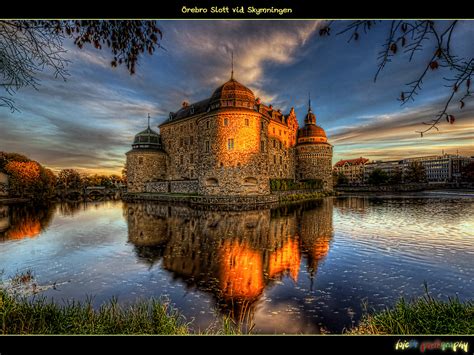 It takes the truth to fool me. Örebro Slott vid Skymningen | I can't decide which one of ...