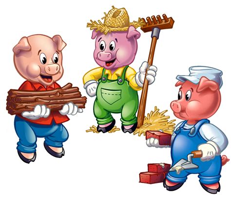 Three Little Pigs Clipart Free Download On Clipartmag