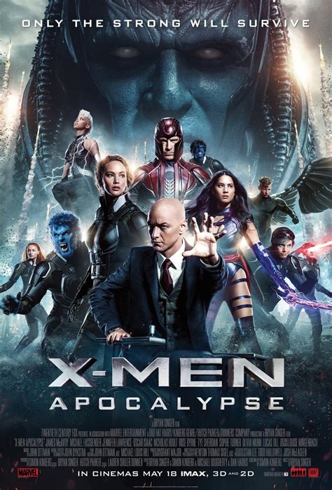 X Men Apocalipsis Película 2016
