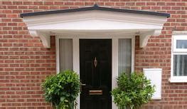 Look through front door canopy pictures in different colors and styles and when you find some front door canopy that inspires you, save it to an ideabook or contact the pro who made them happen to see what kind of design ideas they have for your home. The Princess Front Door Canopy by Canopies UK Ltd