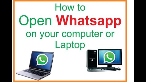 How To Open Whatsapp On Computer Or Laptop Hindi Youtube